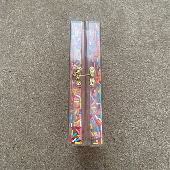 Sephora x Museum of Ice Cream Sprinkle Limited Edition Translucent Clutch NEW - Picture 5 of 12